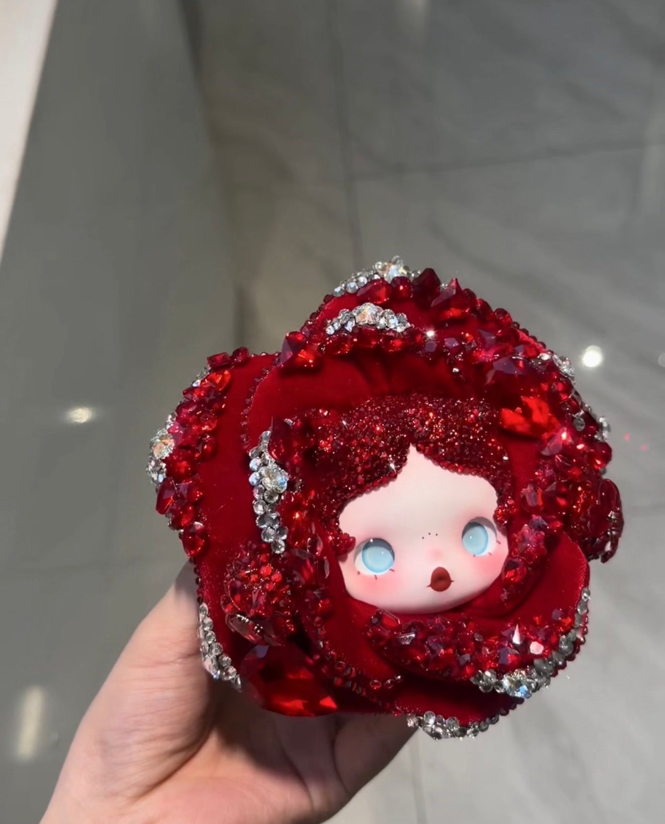 Skullpanda Handcrafted Diamond Headphone case
