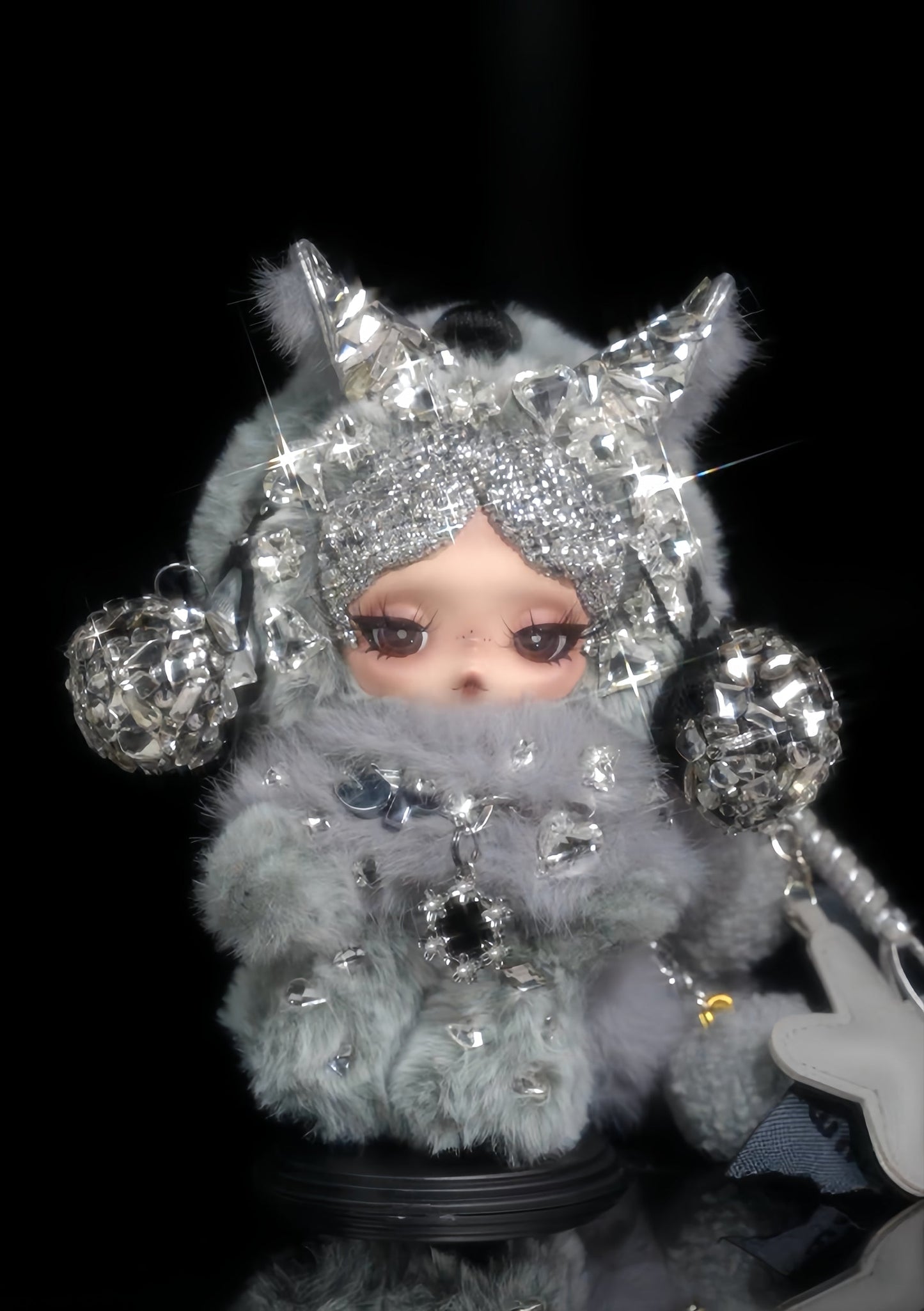 skullpanda Handcrafted Diamond Pendant