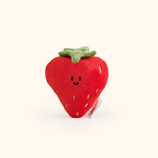 Daily White | Strawberry Bag Charm