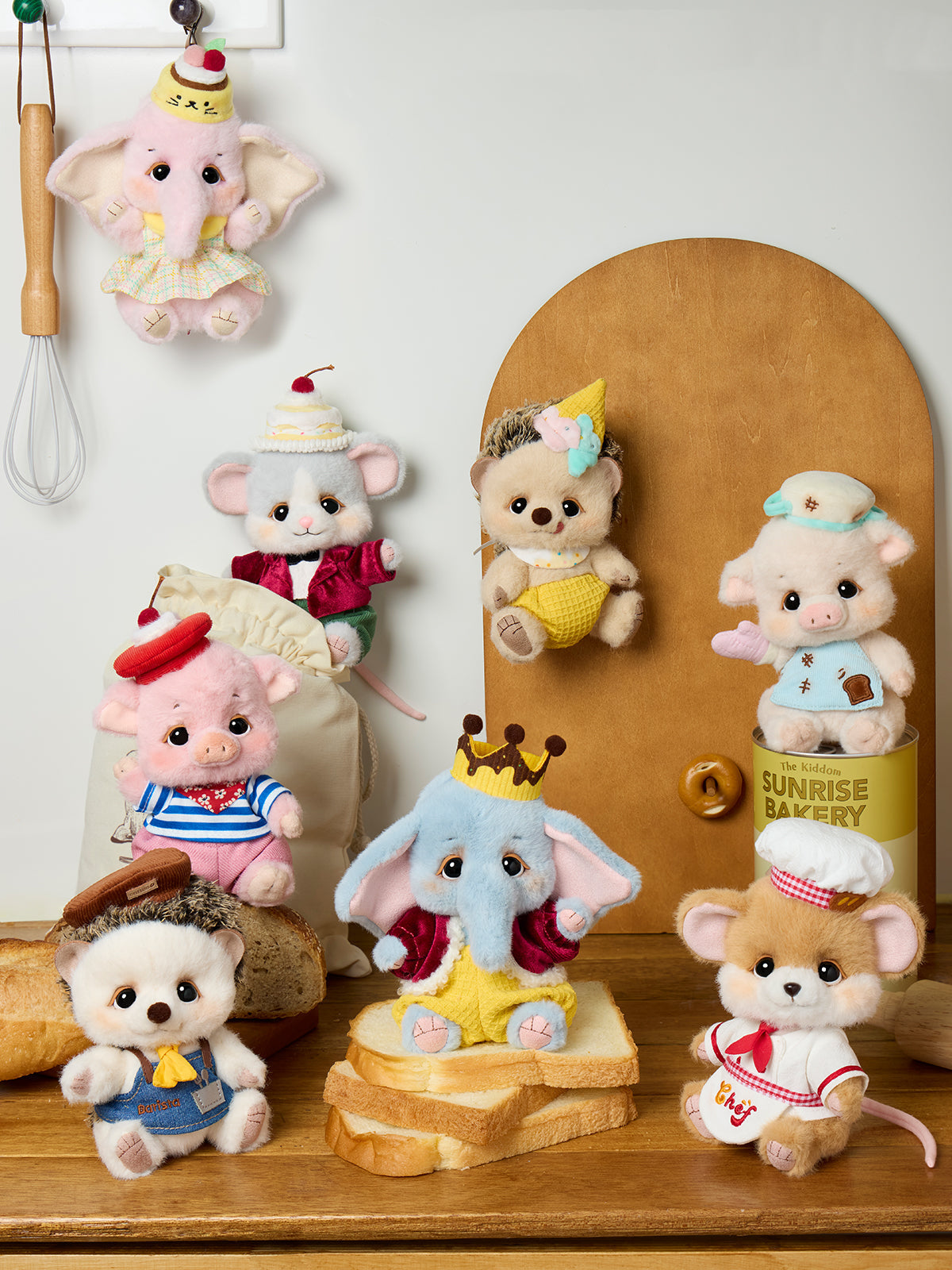 Bobo Nuts | Sunrise Bakery Plush Toy Bag Charm
