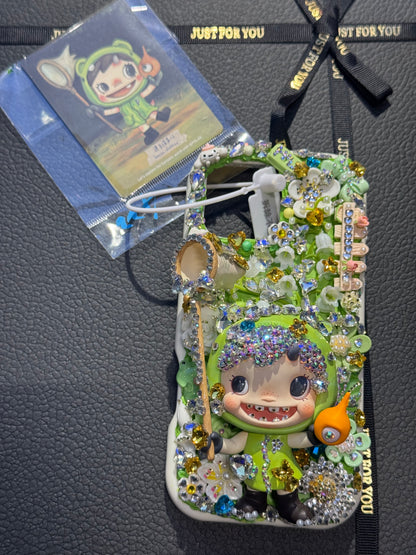Baby Monster Handcrafted Diamond Phone Case