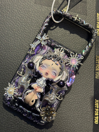 Skullpanda Handcrafted Diamond Phone Case