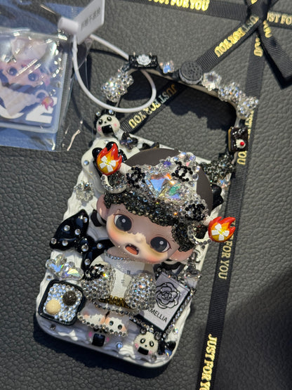 Dimoo Handcrafted Diamond Phone Case
