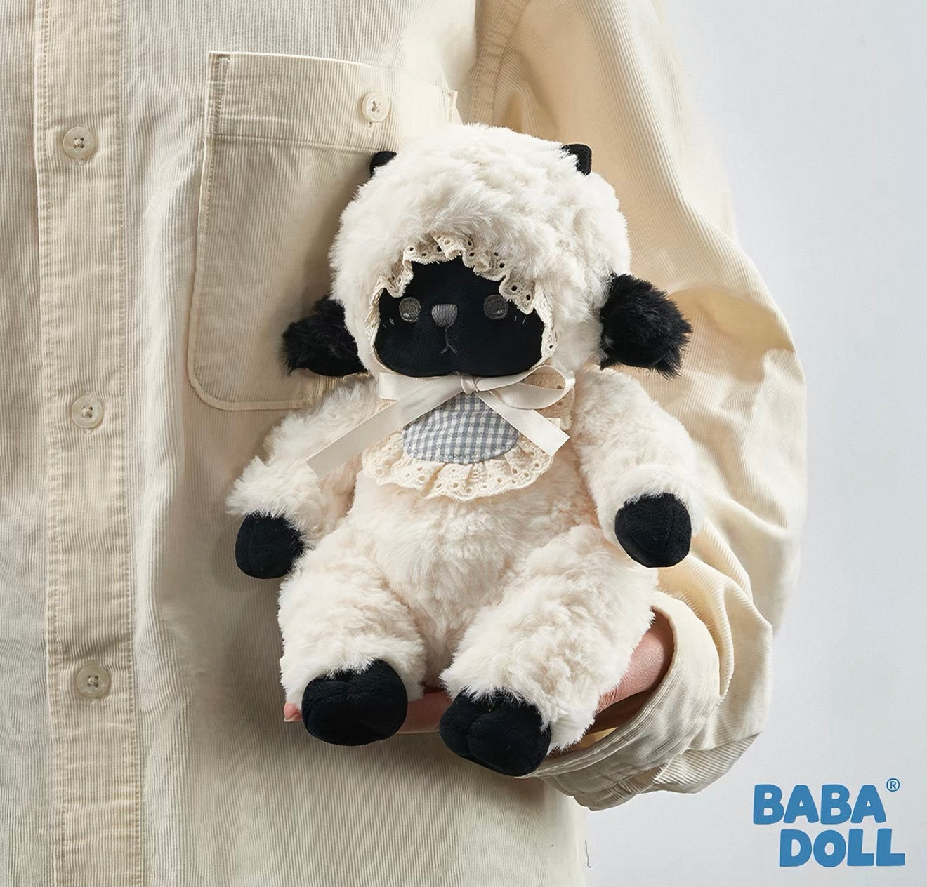 Baba Doll | Black Sheep Plush Toy(20cm-29cm)