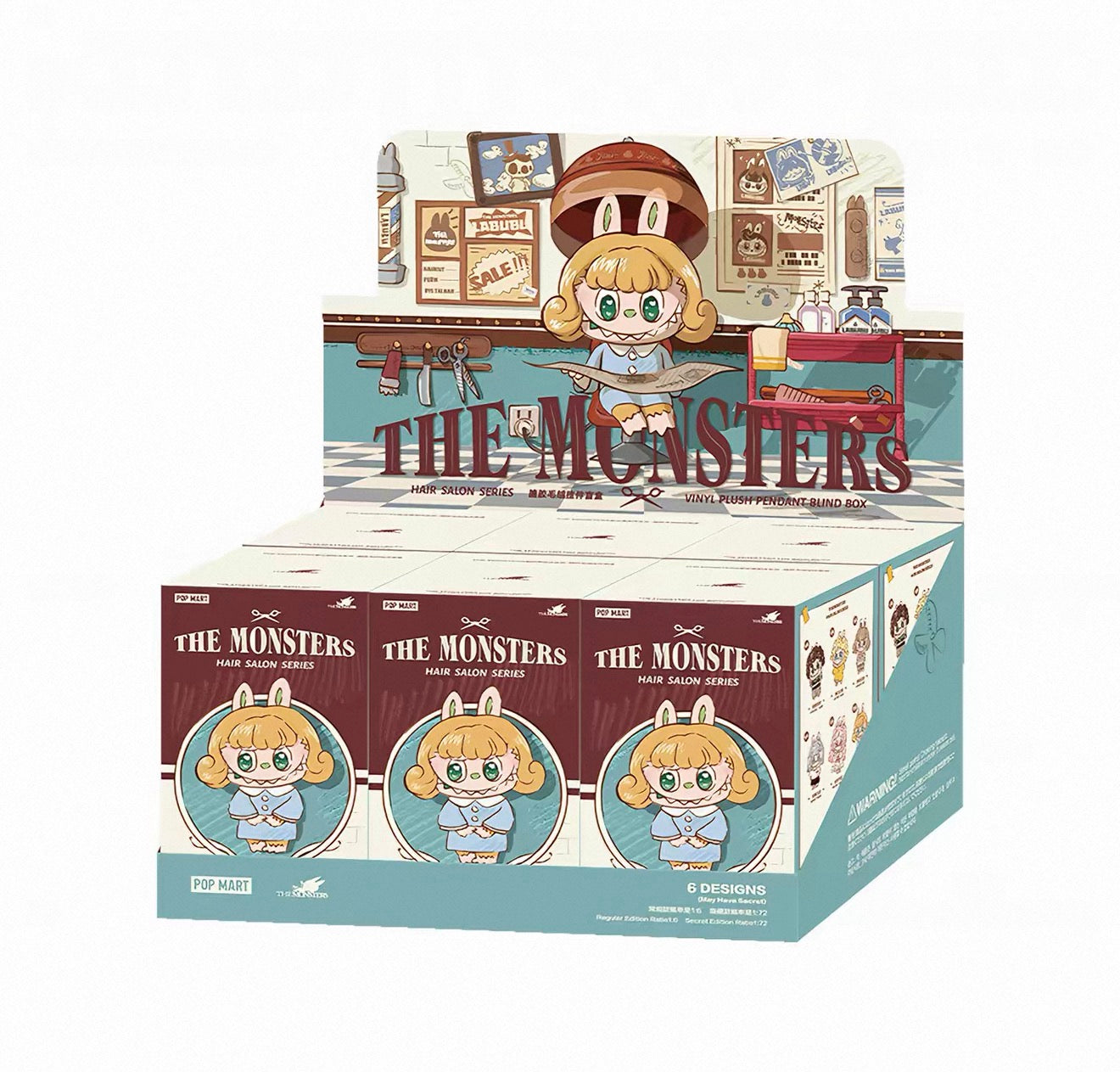 The Monsters Hair SAalon Series Authentic