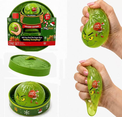 The Viral Mystery Holiday Dumpling  Edition Squishy RMS