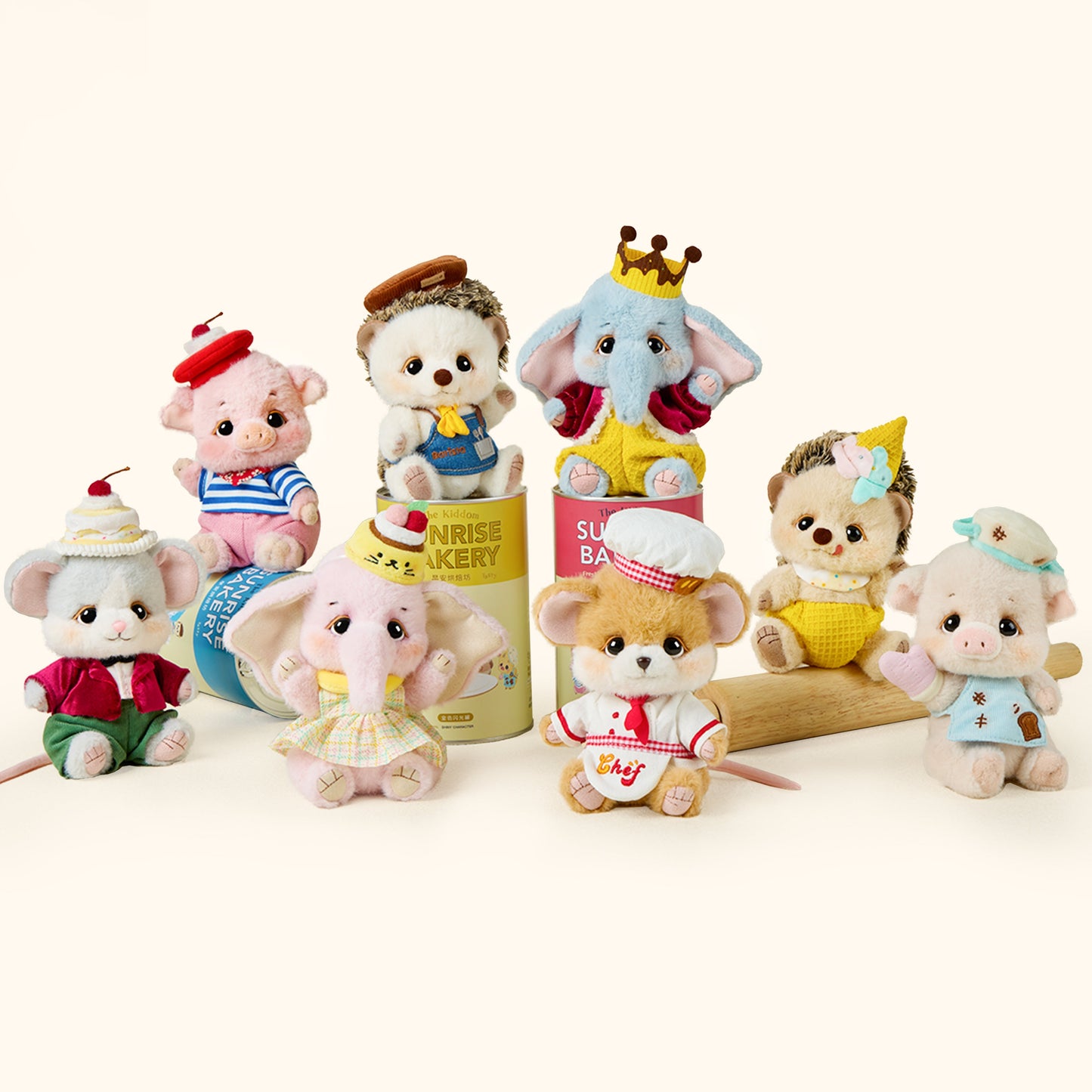 Bobo Nuts | Sunrise Bakery Plush Toy Bag Charm
