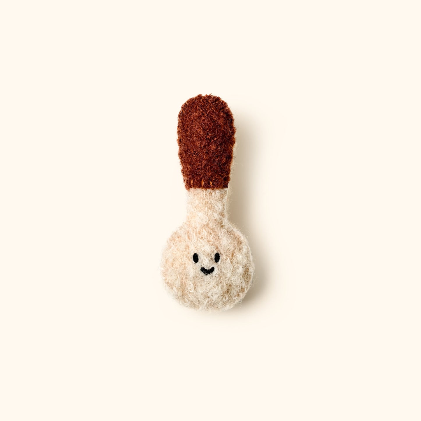 Daily White | Spoon And Fork Woollen Brooch