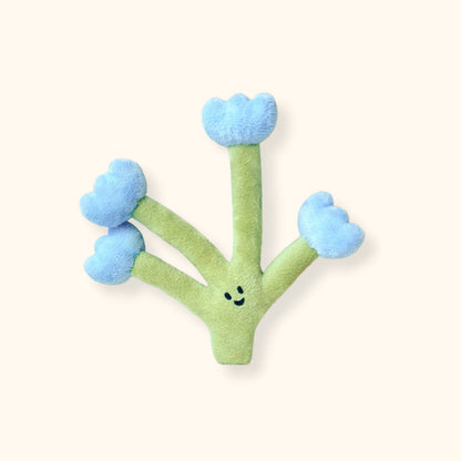 Daily White | Baby Blue Eye Plush Charm