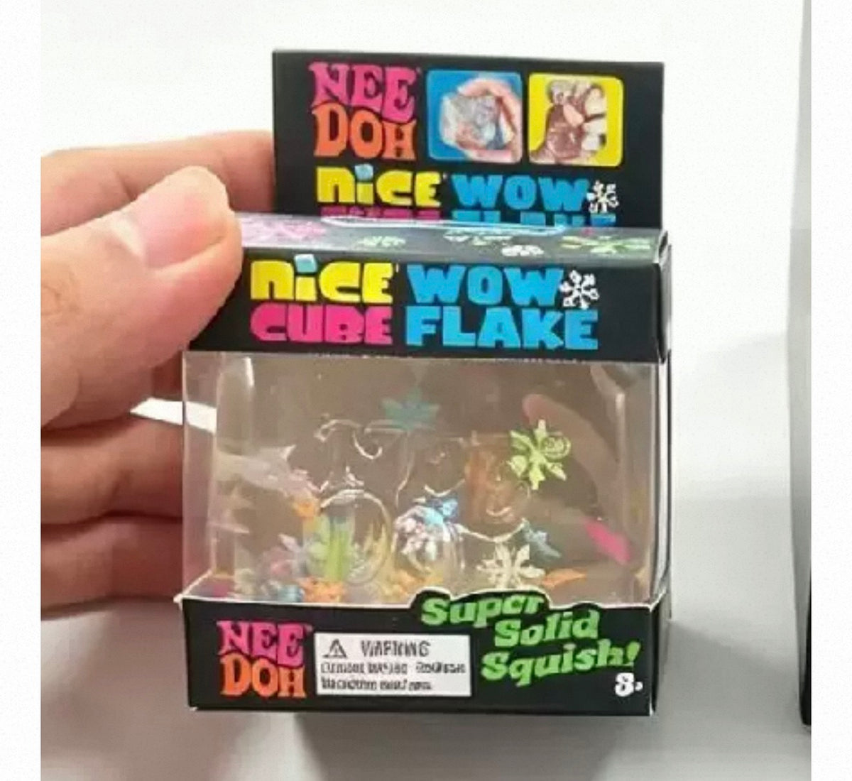 NeeDoh Holographic Ribbon Nice Cube