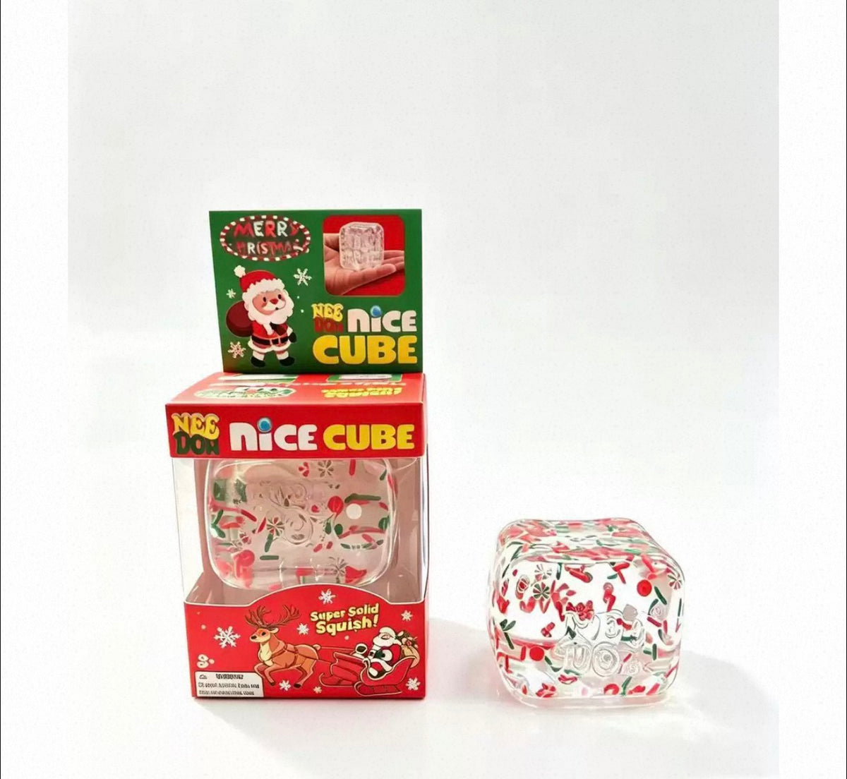 NeeDoh Holographic Ribbon Nice Cube