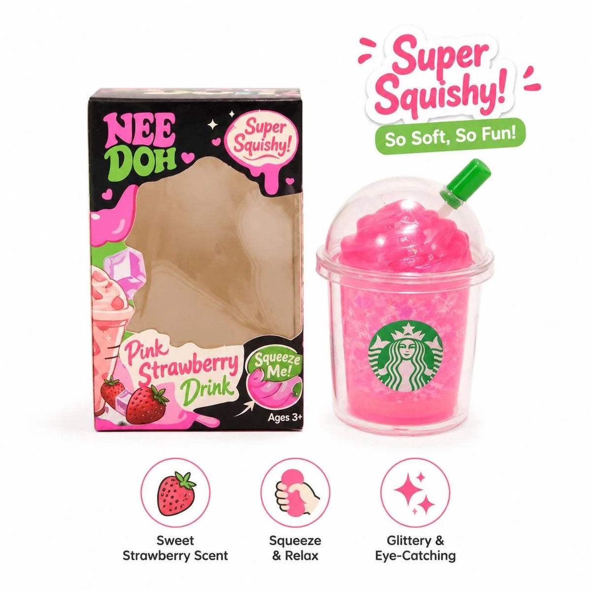 NeeDoh® Starbucks Cup Squishy