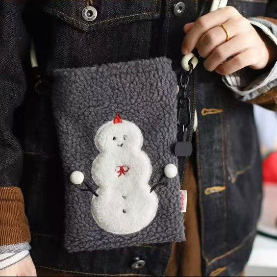 Daily White | Snowman Cross Body Bag