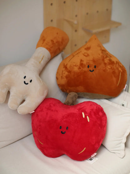 Daily White |  Tableware Plush Pillow